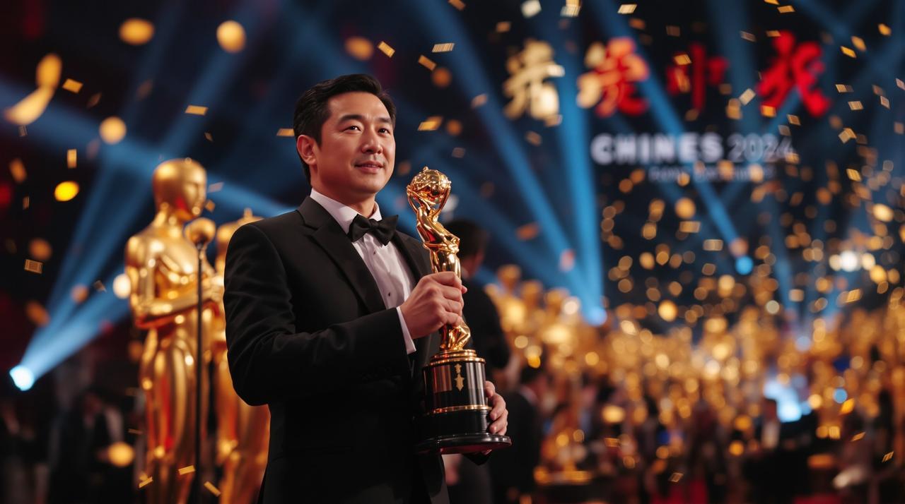 《星河之约》荣获第28届金鸡奖最佳影片提名，韩国爱情电影再创佳绩